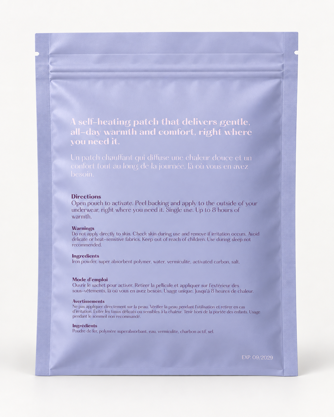 warming patch